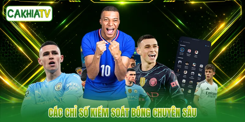 Các chỉ số kiểm soát bóng chuyên sâu