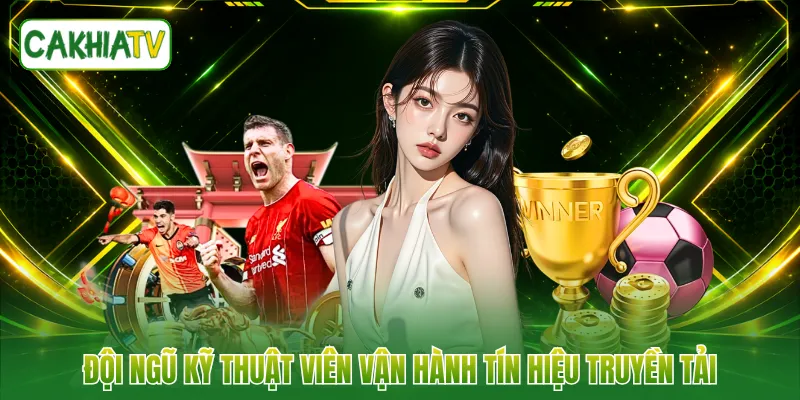 Đội ngũ kỹ thuật viên vận hành tín hiệu truyền tải