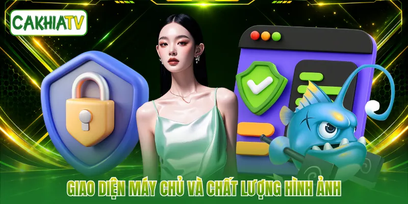 Giao diện máy chủ và chất lượng hình ảnh
