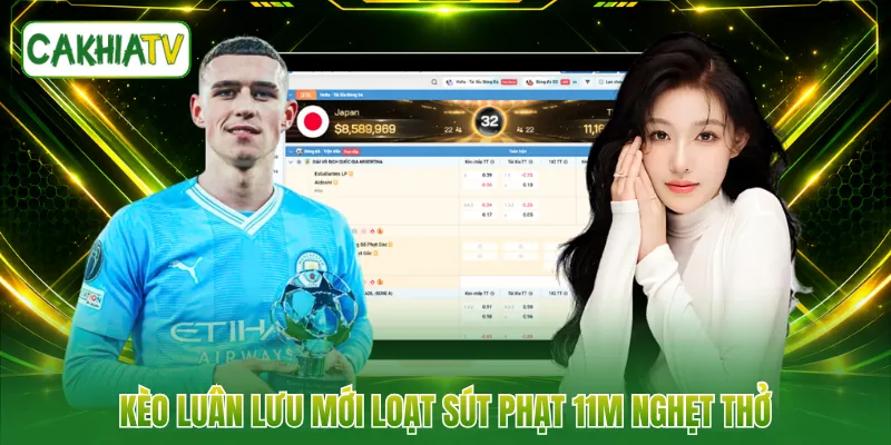 Kèo luân lưu mới loạt sút phạt 11m nghẹt thở
