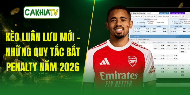 Kèo Luân Lưu Mới - Những Quy Tắc Bắt Penalty Năm 2026